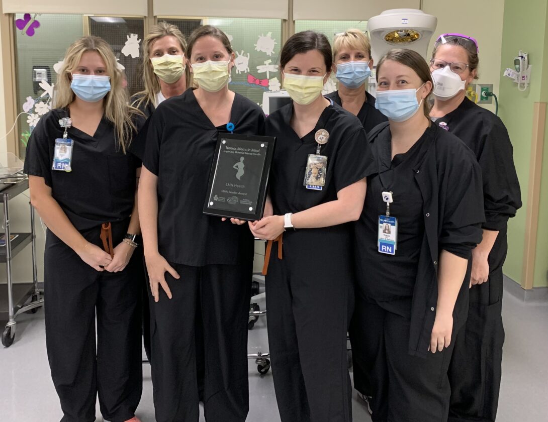 LMH Health honored with statewide award for efforts to improve maternal mental health News